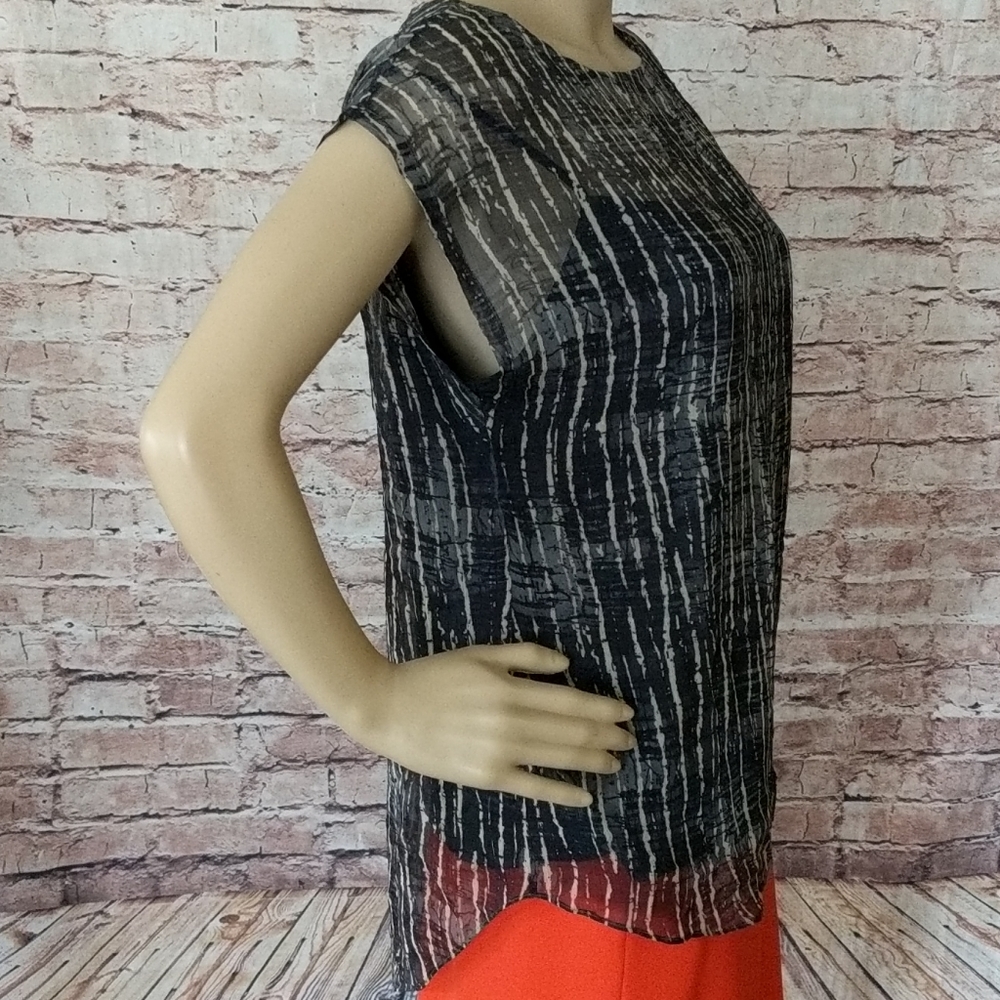 EILEEN FISHER TOP BLOUSE - Picture 2 of 6